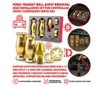 Fuseekogel demontage- en montageset Ford Transit