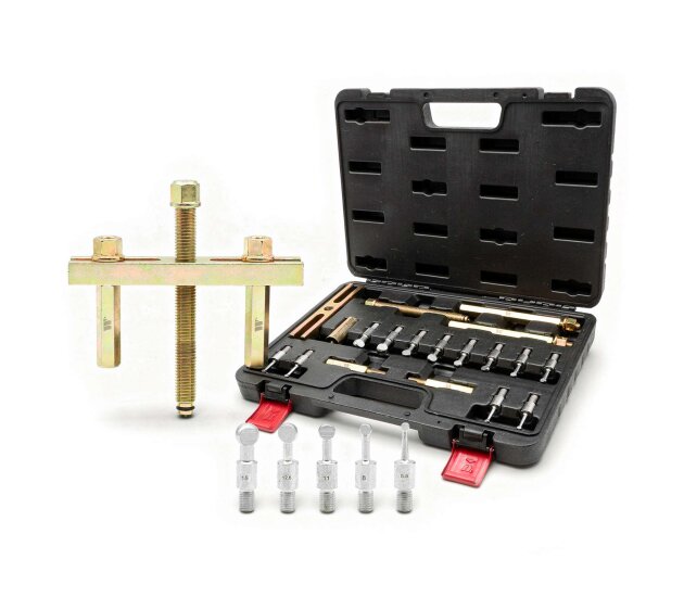 Universele lagertrekkerset met kogeladapters 15-36,4 mm